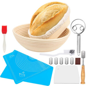 5/8pcs Banneton Set (oval+round)