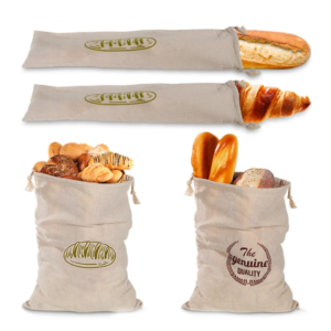 Linen Bread Bags Drawstring (best-seller)