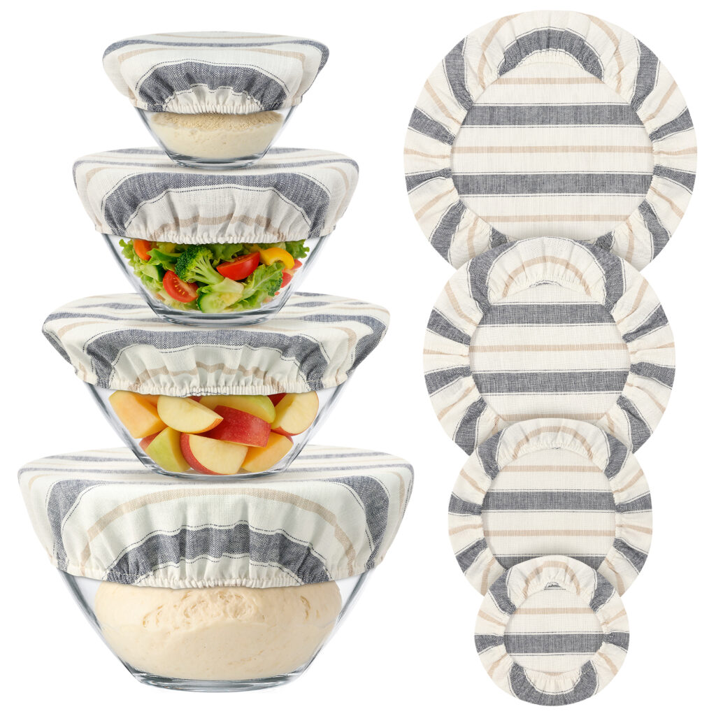 Sourdough Bowl & Jar Cloth Cover Set